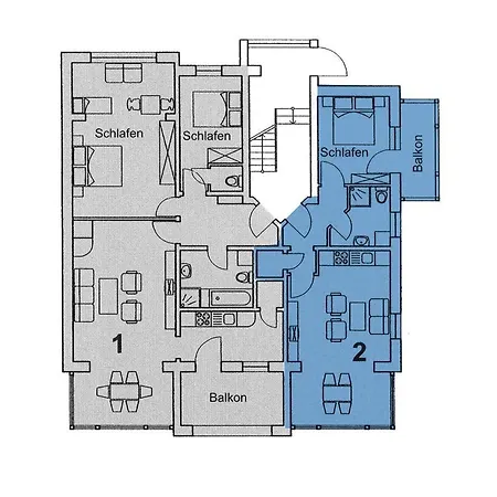 Apartmán Eden Typ 3.1 / 2 Binz